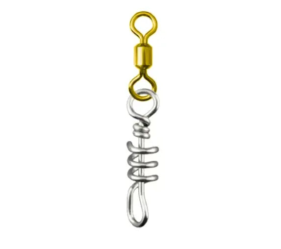 P-Line Brass/Stainless Corkscrew Swivels P-Line