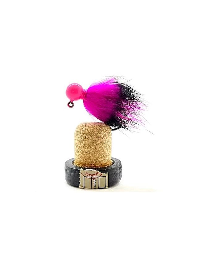 Jig Geek Float Jig Pink Night 18FJ-PN - 1/8oz with 1/0 Hook