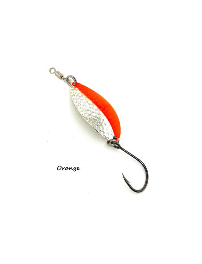 Prime Lures Oval Spoon 5/8oz - Orange