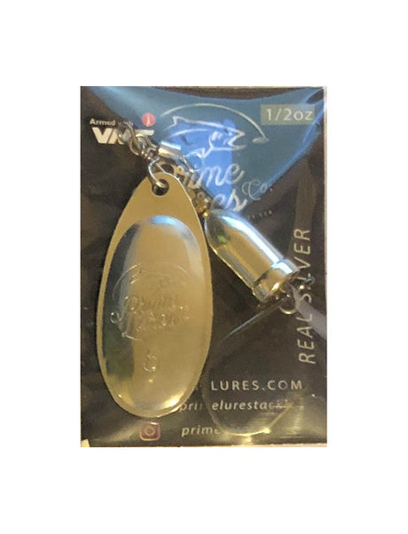 Prime Lures #5 (1/2oz) Spinner - Silver