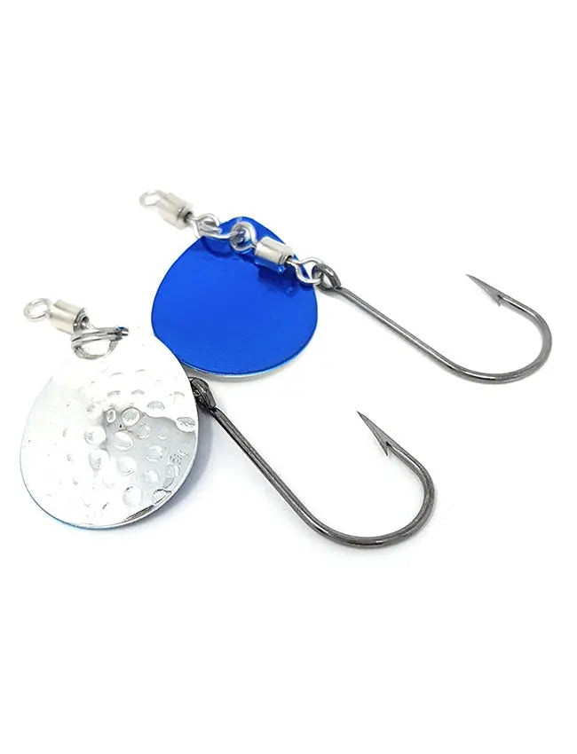 Prime Lures Colorado Blades #4 - Silver Blue