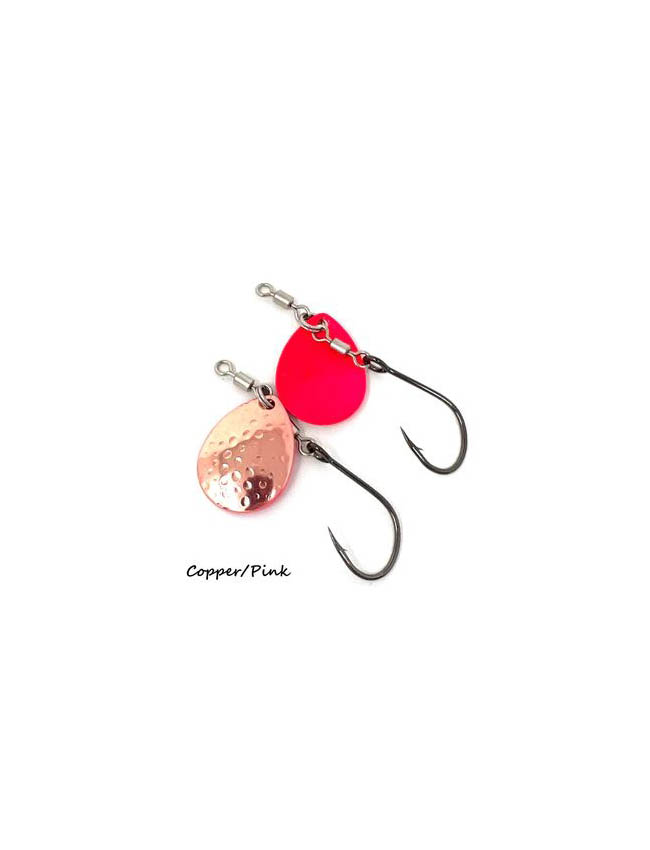 Prime Lures Colorado Blades #4 - Copper Pink