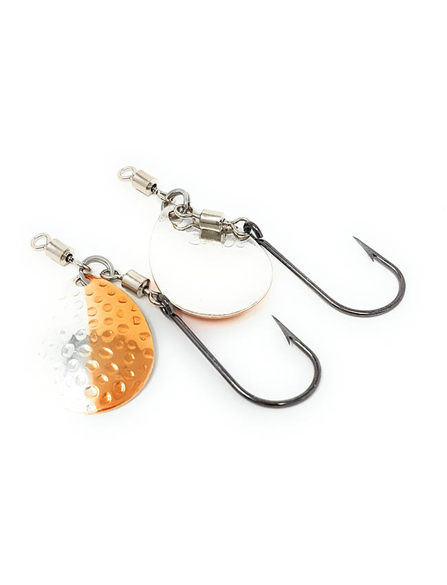 Prime Lures Colorado Blades #4 - Silver/Copper