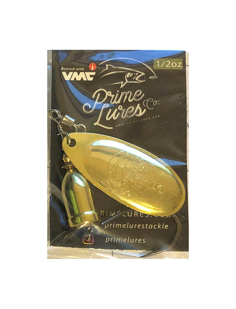 Prime Lures #5 (1/2oz) Spinner - Brass