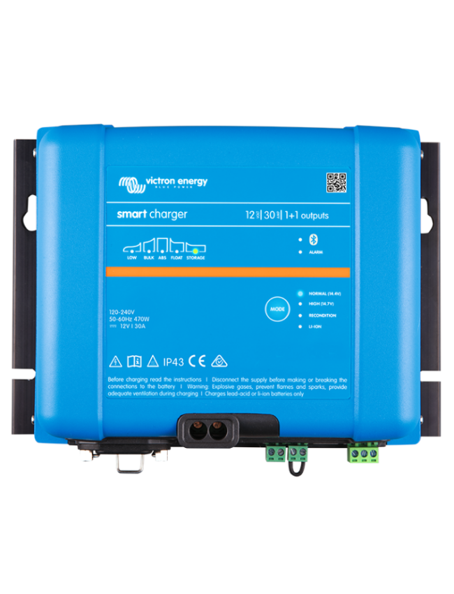 Victron Phoenix Smart IP43 Charger 12/30(3) 120-240V PSC125051095