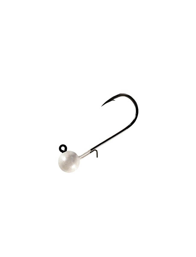 Hawken Aerojig Jig Pw Jig Heads- 1/4oz Pearl White PWJ14001
