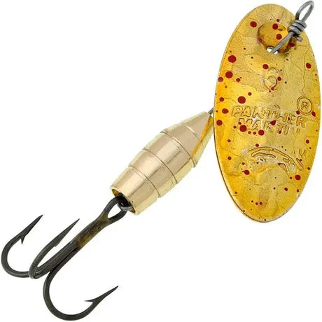 Panther Martin PMHD 9 Holographic Spinner Lure – 3/8 oz Gold Red Panther Martin