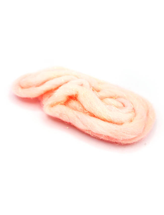 Glo Bugs Bling Yarn - Peachy King 5'