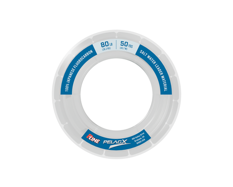 P-Line PelagX Fluorocarbon Leader Line - 25lbs x 50yds