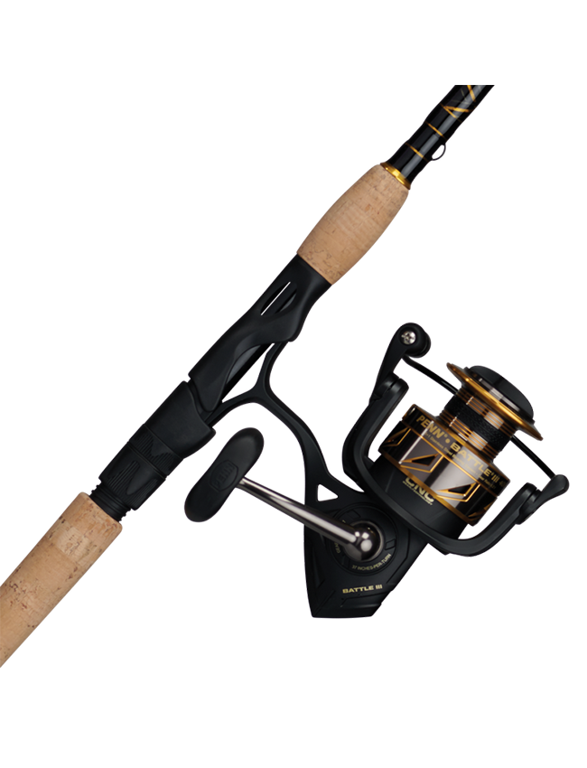 Penn Battle III Combo - 7' M Rod & 4000 Spinning Reel