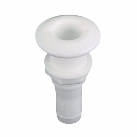 Perko Molded White Plastic Thru-hull for Hose 328-006 - 1"