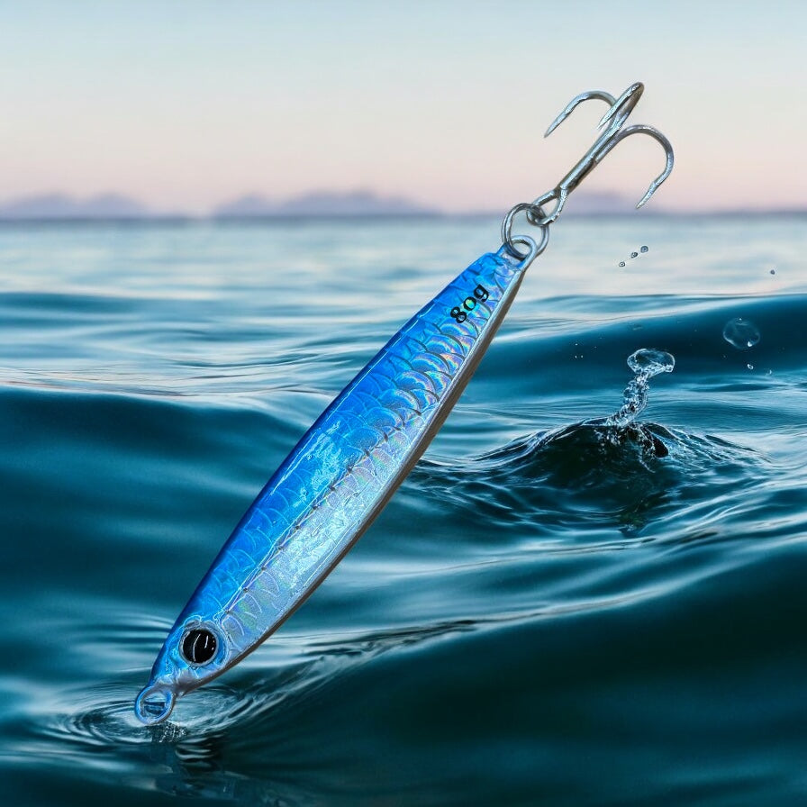 Westcoast Fishing Tackle 3D Chromatic Scale Tape Minnow Jig - Assorted Colors