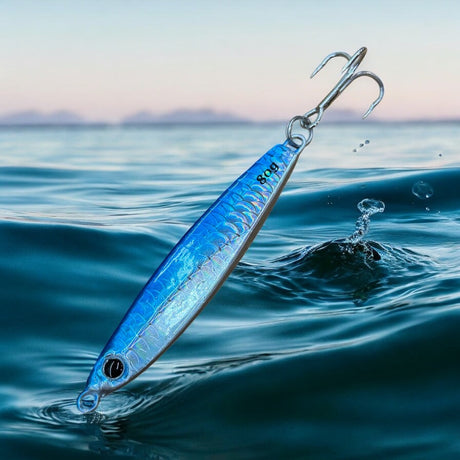 Westcoast Fishing Tackle 3D Chromatic Scale Tape Minnow Jig - Assorted Colors