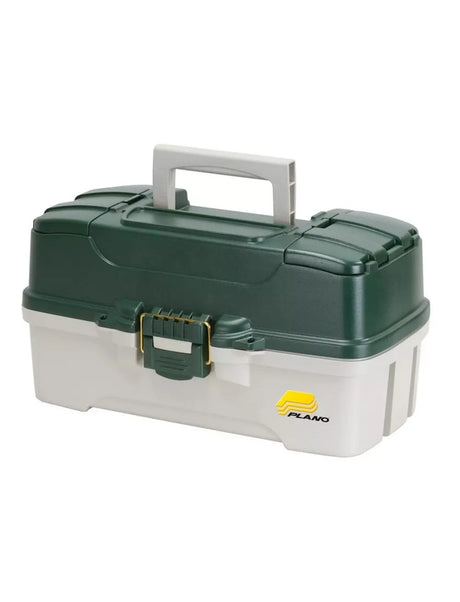 Plano 3 Tray Tackle Box With Dual Top Access - Green
