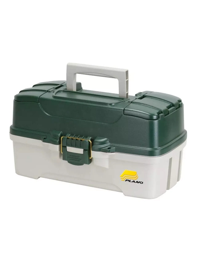 Plano 3 Tray Tackle Box With Dual Top Access - Green