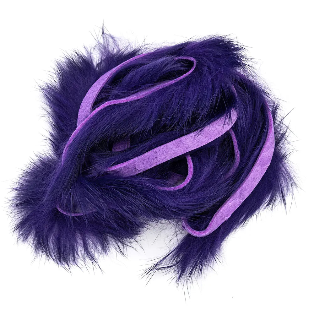 Hareline Magnum Rabbit Strips - Purple #298 Hareline Dubbin