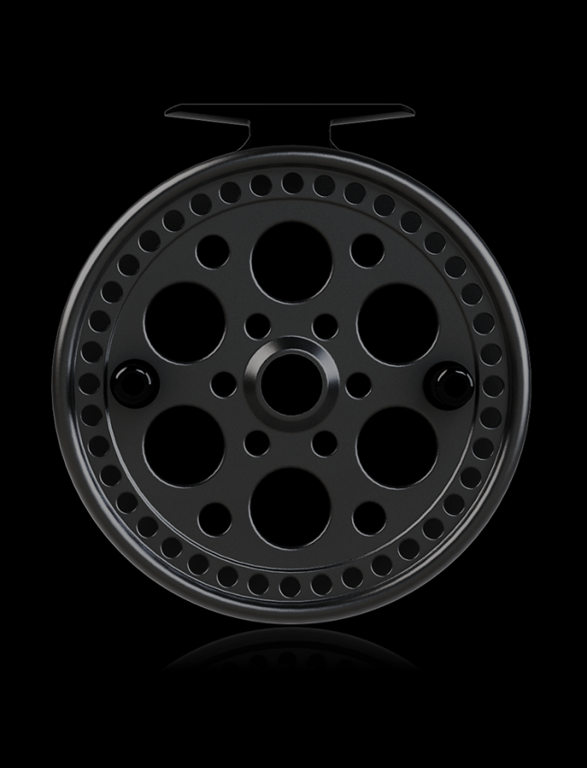 Kingpin R2 500 Centerpin Reel - Black