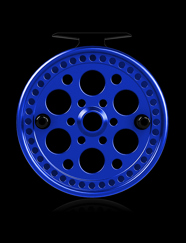Kingpin R2 500 Centerpin Reel - Blue