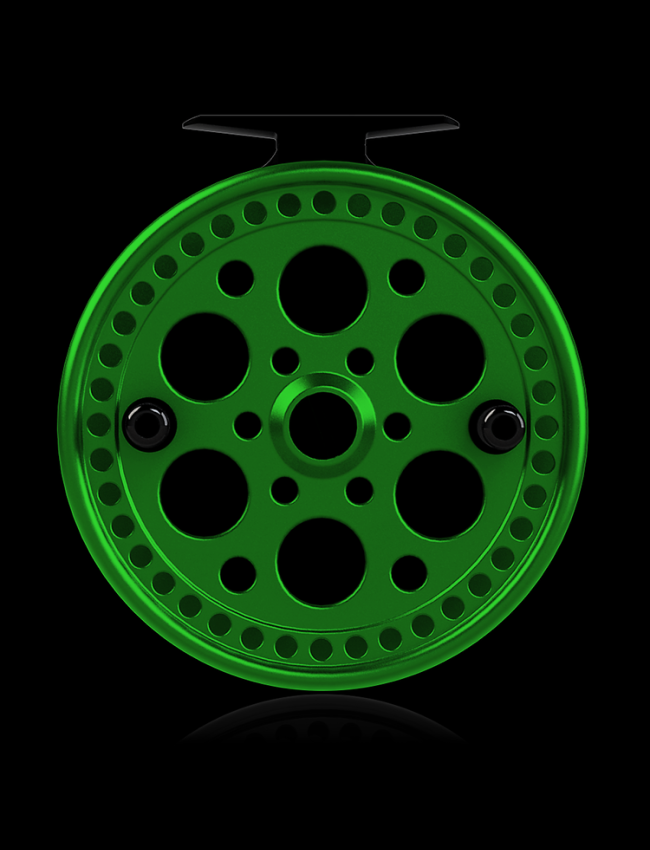 Kingpin R2 500 Centerpin Reel - Green