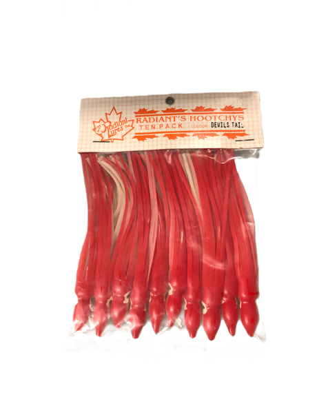 Radiant Hoochies 10 Pack - Devils Tail