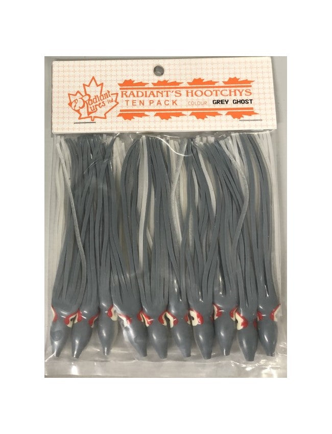 Radiant Hoochies 10 Pack - Grey Ghost