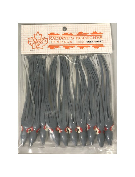 Radiant Hoochies 10 Pack - Grey Ghost