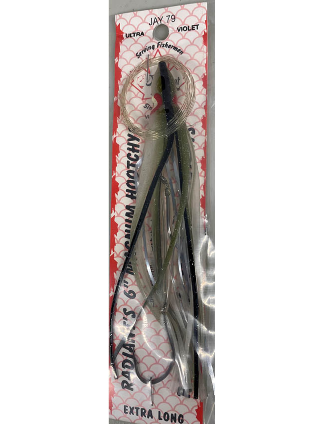 Radiant Large Hoochies Rigged Octopus - Jay 79