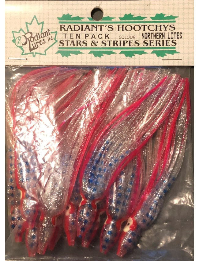 Radiant Hoochies 10 Pack - Northern Lites