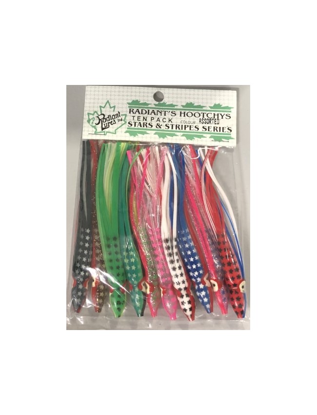 Radiant Hoochies 10 Pack - Stars & Stripes
