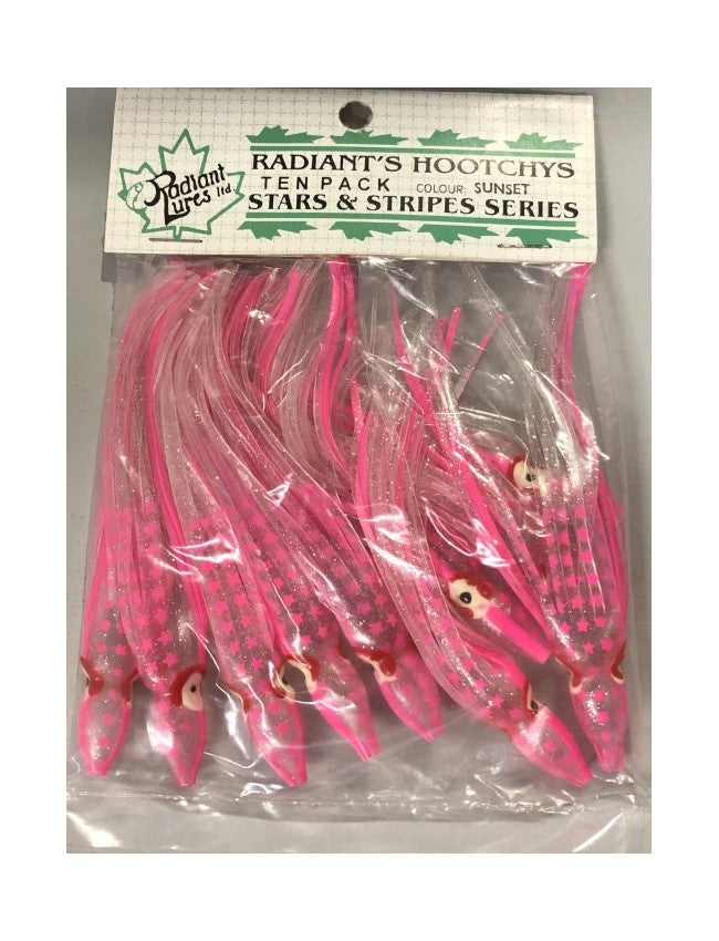 Radiant Hoochies 10 Pack - Sunset