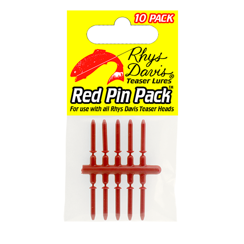 Rhys Davis Teaser Red Pin 10 Pack