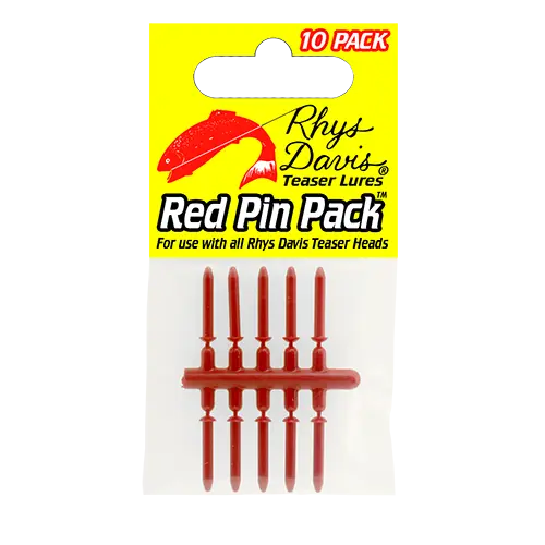 Rhys Davis Teaser Red Pin 10 Pack
