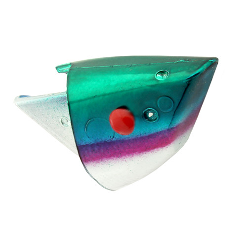 Rhys Davis Anchovy Special Chrome Coho Blue Teaser Head - Bulk (1184)