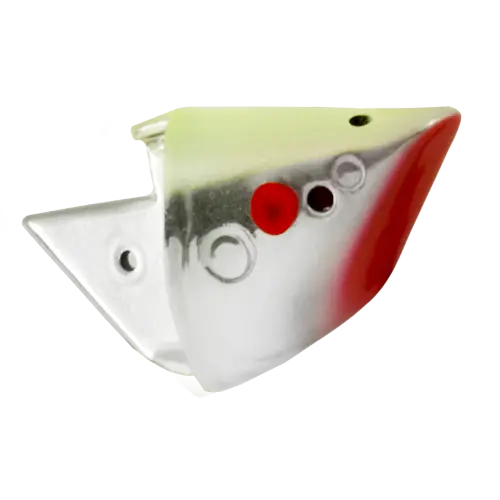 Rhys Davis Anchovy Special Reverse HyHo Silver Chrome Glow Red - Unrigged 3pk