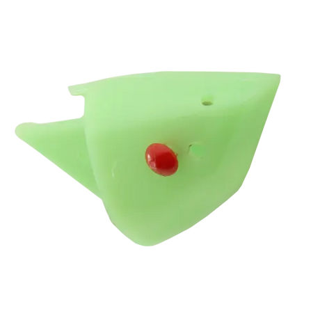 Rhys Davis Anchovy Special Reverse Glow Green - Unrigged 3pk