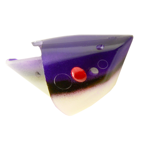 Rhys Davis Anchovy Special Glow Purple Black Teaser Head - Bulk (1213)