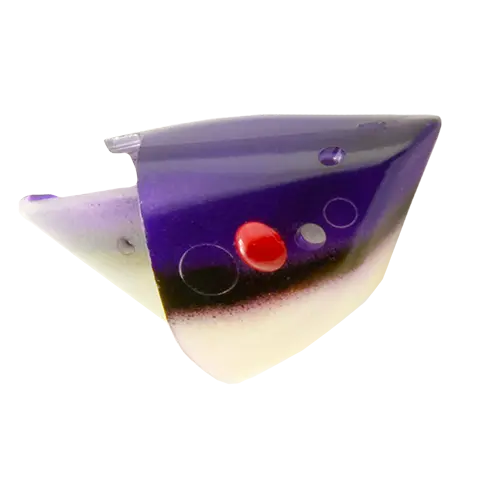 Rhys Davis Anchovy Special Glow Purple Black Teaser Head - Bulk (1213)
