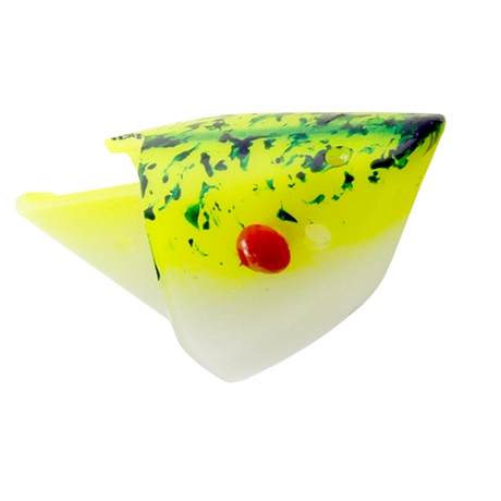 Rhys Davis Anchovy Special Reverse Glow Splatter Chartreuse - Unrigged 3pk