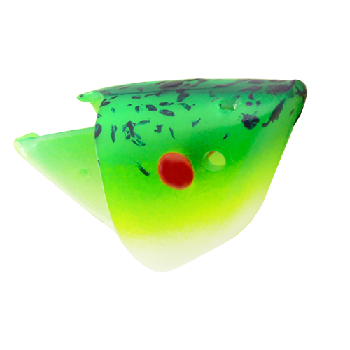 Rhys Davis Anchovy Special Glow Splatter Green Teaser Head - Bulk (1215)
