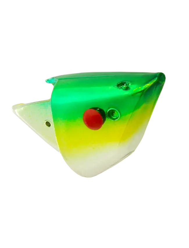 Rhys Davis Anchovy Special Reverse Chrome Green Chartreuse - Unrigged 3pk