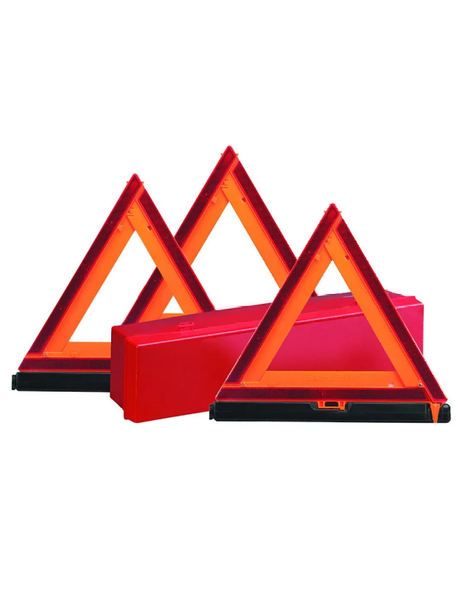 Rodac 3 Piece DoT Warning Triangle Set