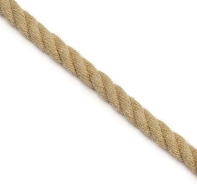 12mm 3-Strand Natural Hemp Rope