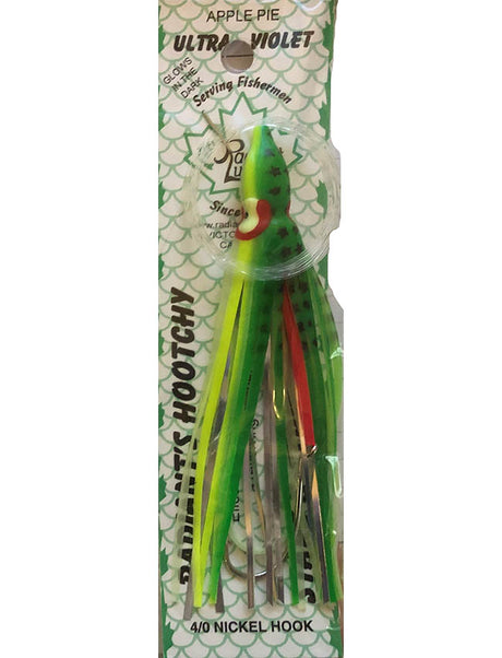 Radiant Hoochies Rigged Octopus - Apple Pie