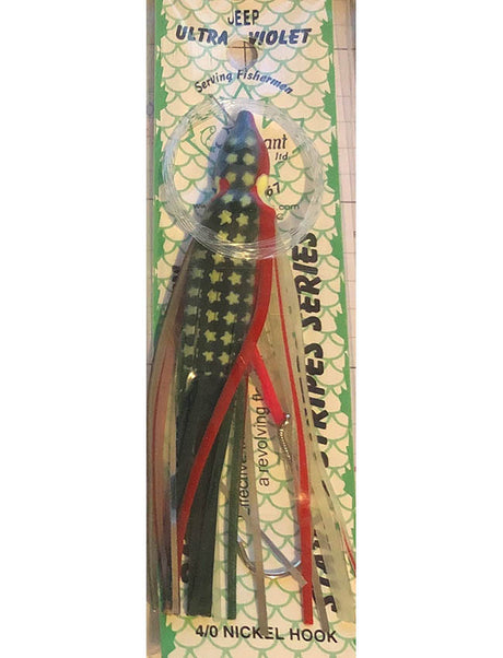 Radiant Hoochies Rigged Octopus - Jeep