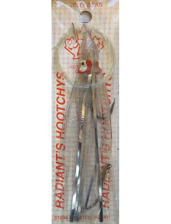 Radiant Hoochies Rigged Octopus - Jelly Bean