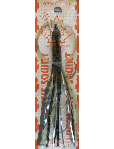 Radiant Hoochies Rigged Needlefish - Witch Doctor