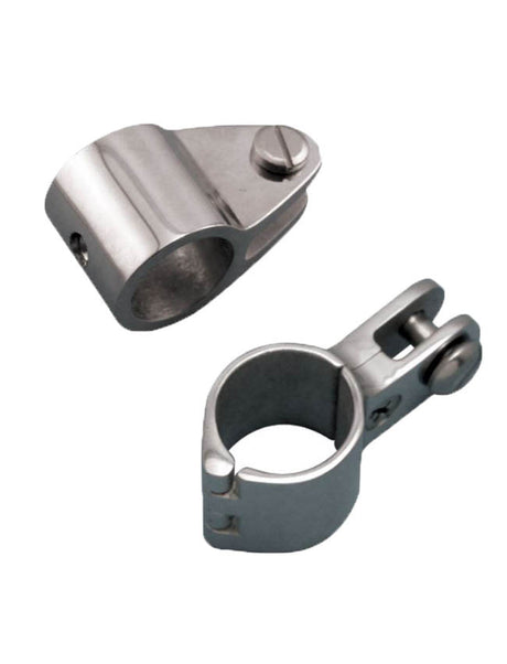 Stainless Steel Rail Fitting 1" - Jaw Slide CH3621 - Solid