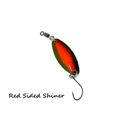 Prime Lures Wiggler Jr. Spoon 1/8 oz - Red Sided Shiner