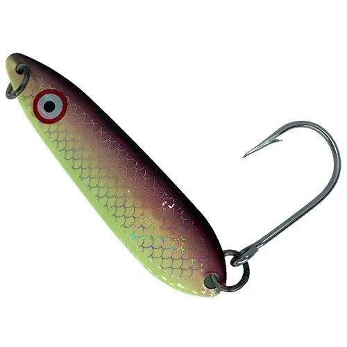Lighthouse Lure Big Eye Spoon - Royal Flash - 3.5"