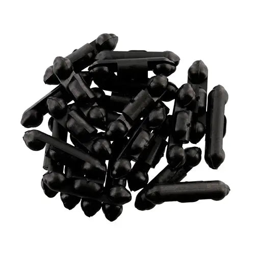 SCOTTY - Auto-Stop Beads for Stainless Steel Downrigger Cable 1008 - 6 Pack - 3 Black & 3 Yellow